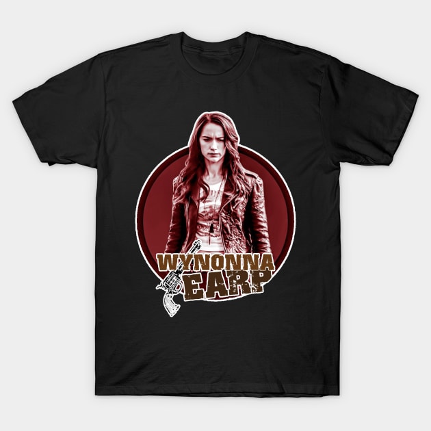 Wynonna Earp Gun T-Shirt by Nashida Said